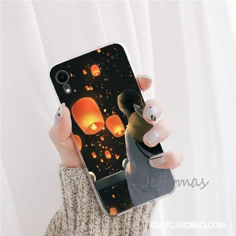 

Chinese style Tian Guan Ci Fu Phone Case For iphone 12 5 5s 5c se 6 6s 7 8 plus x xs xr 11 pro max mini