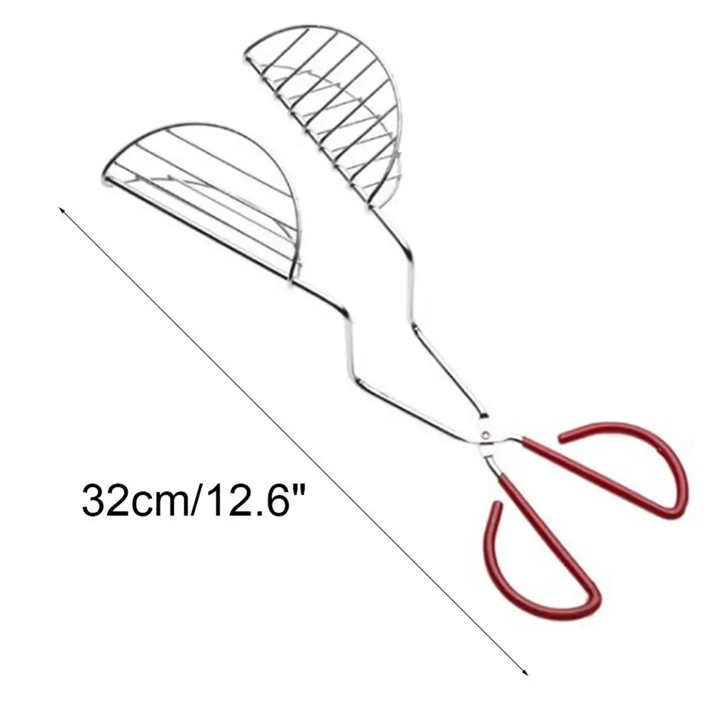 Новинка щипцы для фритюрницы Taco в виде ракушки позолоченные стальные кухонные