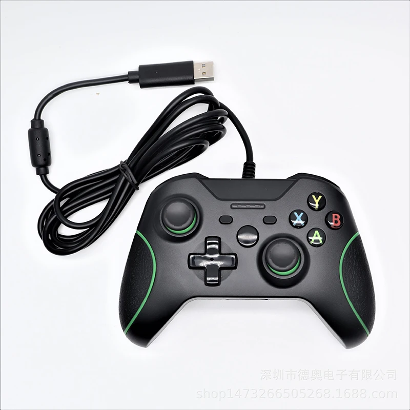 

USB Wired Consoles for Xbox One Controller Gamepads for Xbox One Slim Control PC Windows 7 / 8 / 10 Mando Joystick