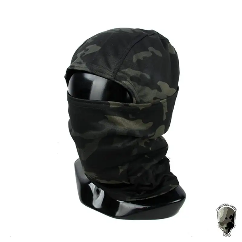 TMC CS Tactical Camouflage Face Guard Dust Proof Cover Balaclava Hat Outdoor Hunting Paintball | Hiking Scarves