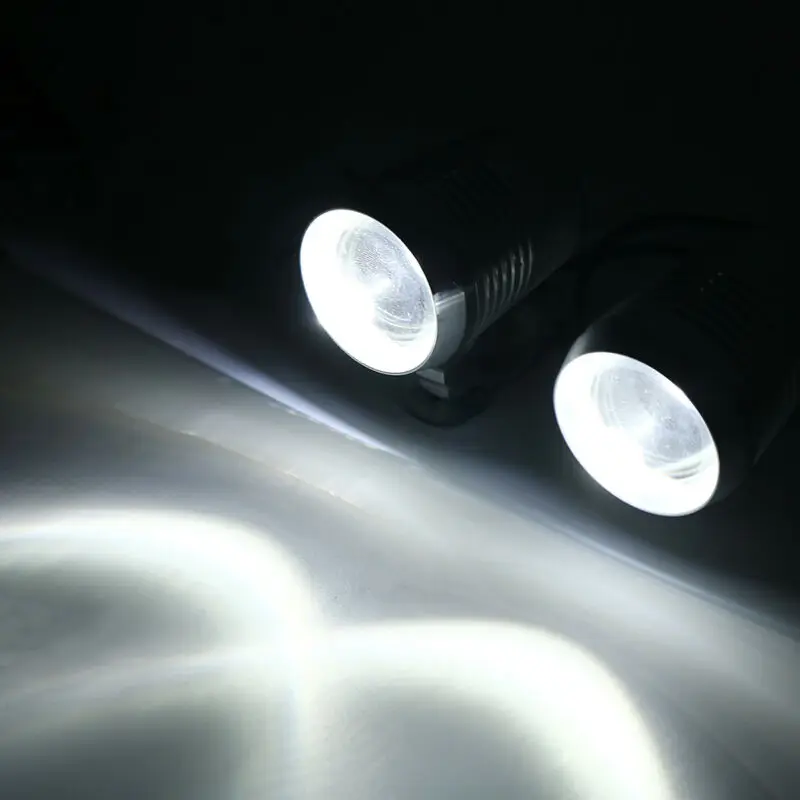 

2pcs Motorcycle fog light U2 Headlight With Switch Aluminum alloy 7000K