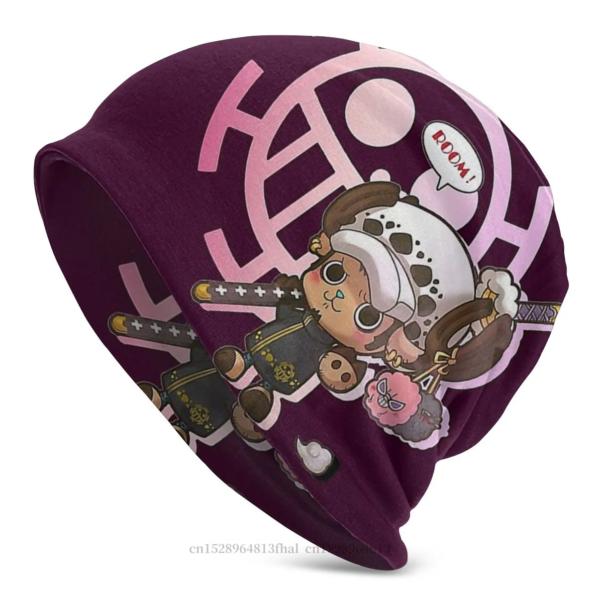 Головной убор Tony Chopper Trafalgar Law мужская вязаная шапка цельный рисунок Обезьяна D