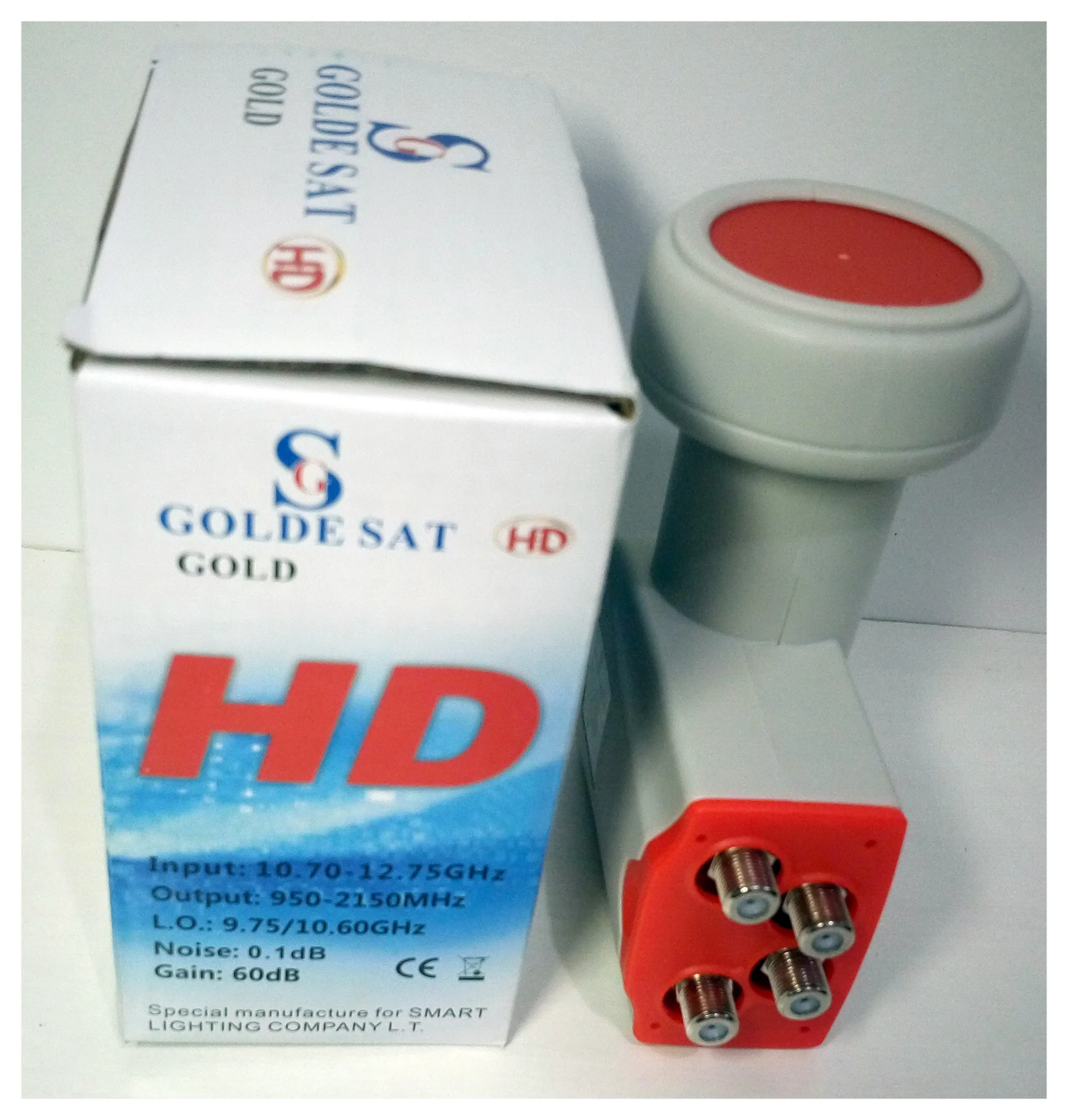 Лучший сигнал Full HD универсальный KU группа single LNB, Twin LNB и Quad LNB из водонепроницаемого материала с высоким коэффициентом усиления низкий уровень шума спутниковый LNB