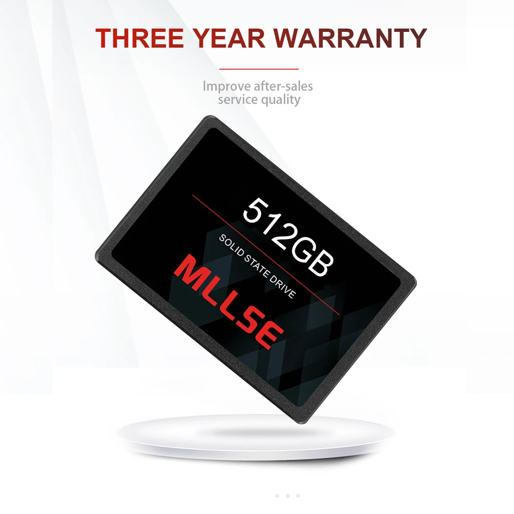 SSD-накопитель MLLSE 512 ГБ 2 5 дюйма Внутренний твердотельный накопитель TLC 500 для