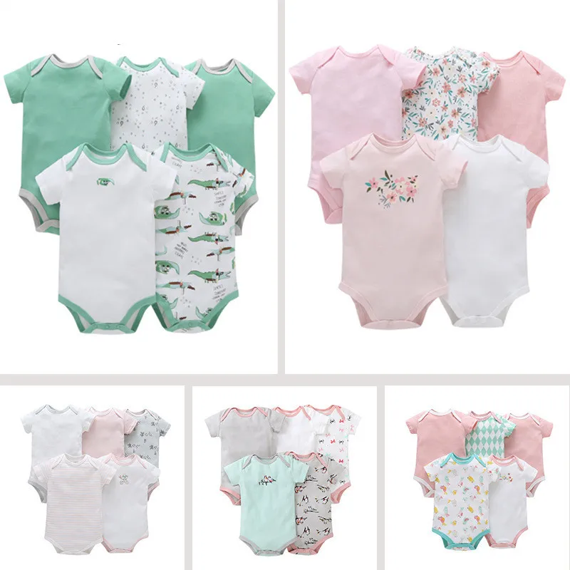 CARTER'S/Летняя одежда комбинезон из чесаного хлопка с короткими рукавами короткий