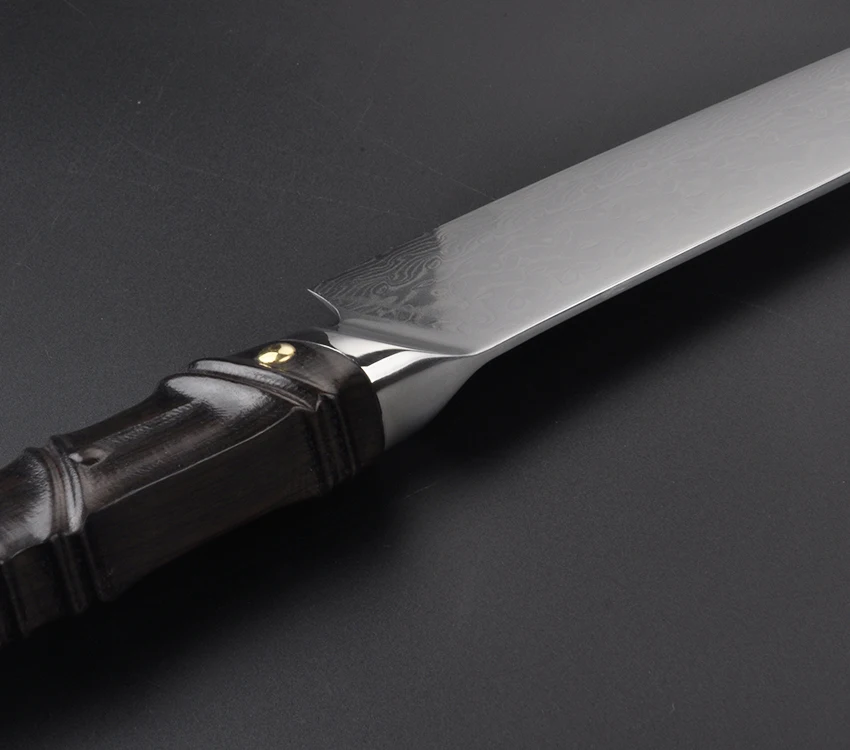 Нож шеф-повара Gyuto кухонный японский дамасский VG10 стальной нож с деревянной ручкой 8 дюймов разделочный нож филе рыбы нож для нарезки кулинарный нож 19