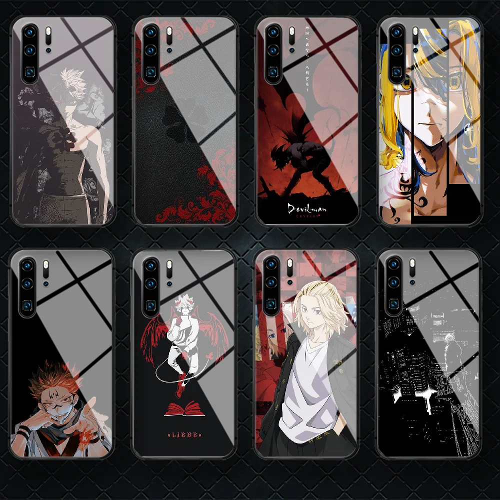 

Tokyo Japan Revengers Tempered Glass Phone Case Cover For Huawei Honor Mate P 7 8 9 10 20 30 40 A X I Pro Lite Smart 2019 Cell