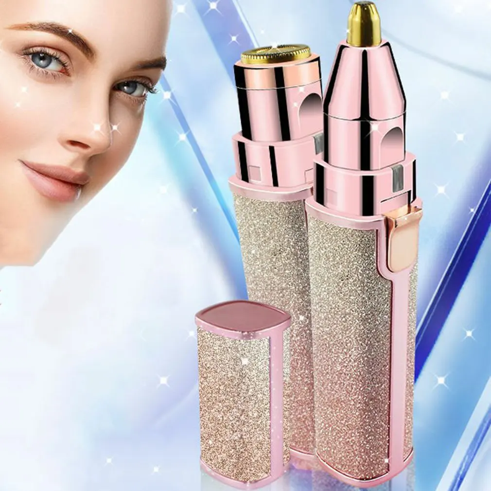 

Ladies Lipstick Eyebrow Trimmer Electric Shaver Hair Removal Instrument Shaving Knife Lip Hair Armpit Hair Leg Hair