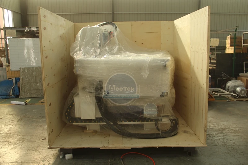 Heavy duty structure jinan AccTek 4th axis cnc router ATC 8080 moulding CNC machine | Инструменты