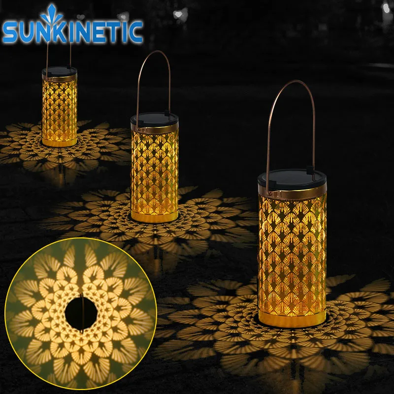 Светодиодный декоративный садовый фонарь на солнечной батарее уличная лампа для