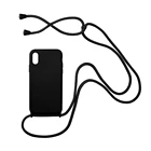 Чехол карамельного цвета с ремешком для Samsung Galaxy S21, S10 Plus, S21 Ultra, Note9, Note10, мягкий силиконовый чехол с ремешком, ожерелье, сумка через плечо