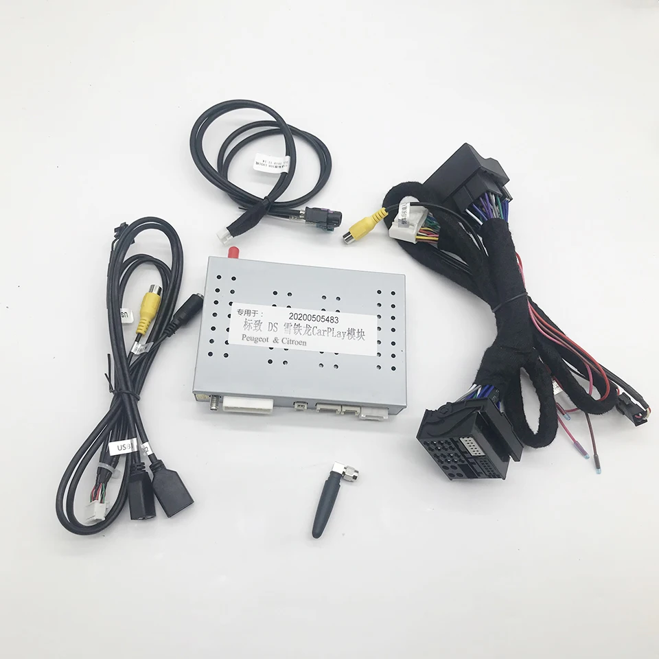Wi Fi беспроводная Apple Carplay Android Автоматическая интерфейсная коробка для Peugeot Partner SMEG