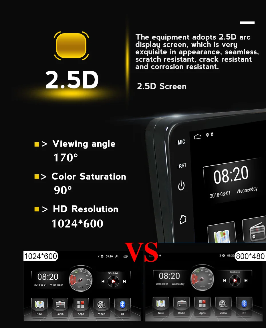 Автомагнитола 2.5D стерео система на android с GPS Навигатором для Mercedes Benz M Class W164 GL X164 ML