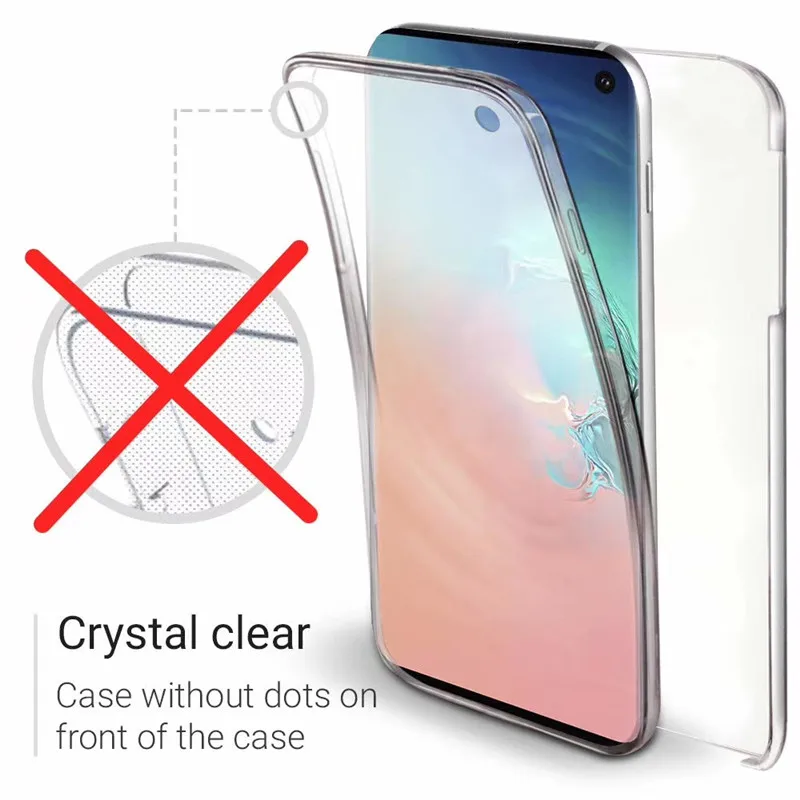 360 полная защита чехол для samsung Galaxy A50 A30 A40 A70 A10 A8 A6 плюс A9 S9 S8 S10 Plus Note 9 8 10 S6 S7 край