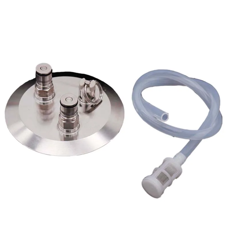 Трехзажимный (наружный диаметр 119 мм) шаровой замок конвертируемая крышка с