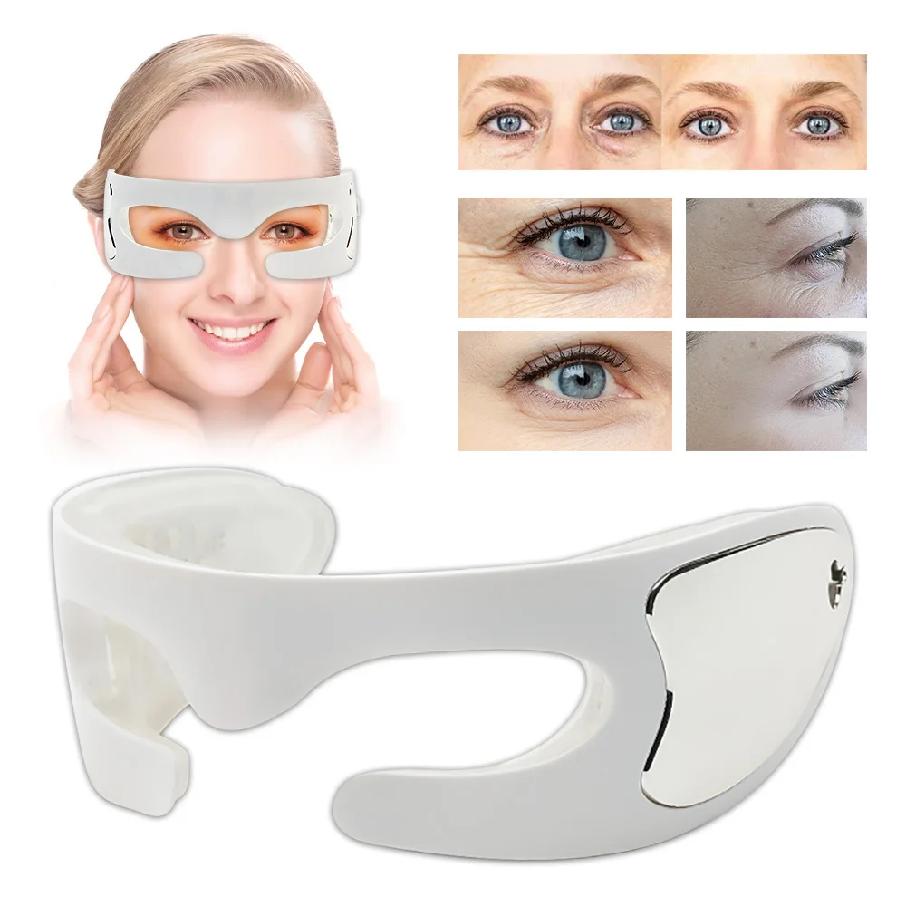 Meilleur Masque Pour Les Yeux 3D, Thérapie à La Lumière LED, Masseur Chauffant, SPA, Vibration, Masque Facial, Sac Pour Les Yeux, Suppression Des Rides, Dispositif De Beauté, Soulagement De La Fatigue