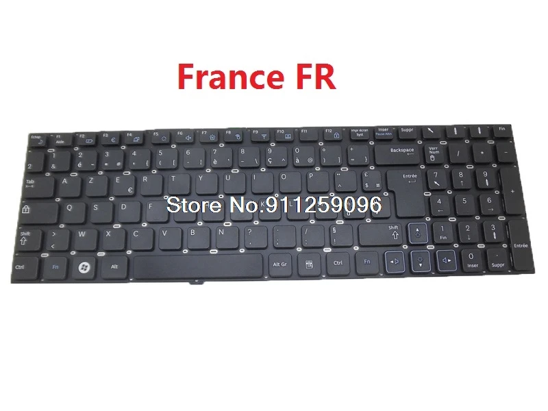 Клавиатура для ноутбука Samsung RV511 RV509 RV515 RV520 Россия RU Словенский SV SL Испания SP