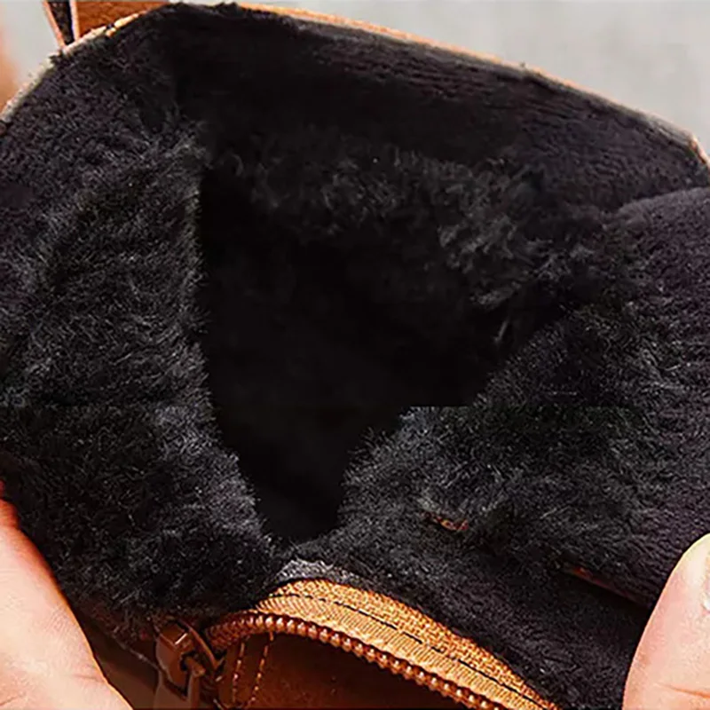 Осень зима 2019 кожаные ботинки Martin для мальчиков и девочек с бархатной подкладкой