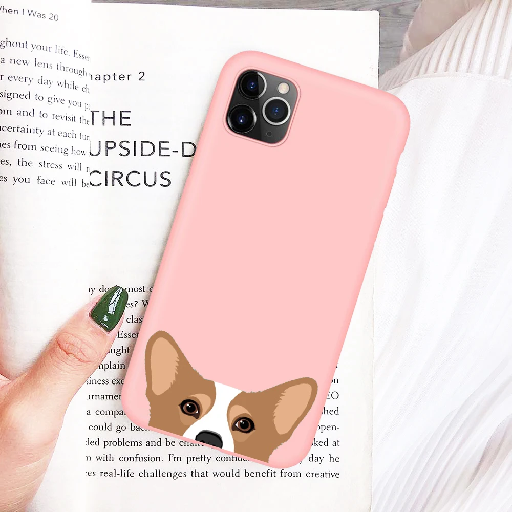 Чехол для телефона iPhone 11 Pro XS Max XR X 8 7 6 6S Plus Роскошная мягкая задняя крышка из ТПУ