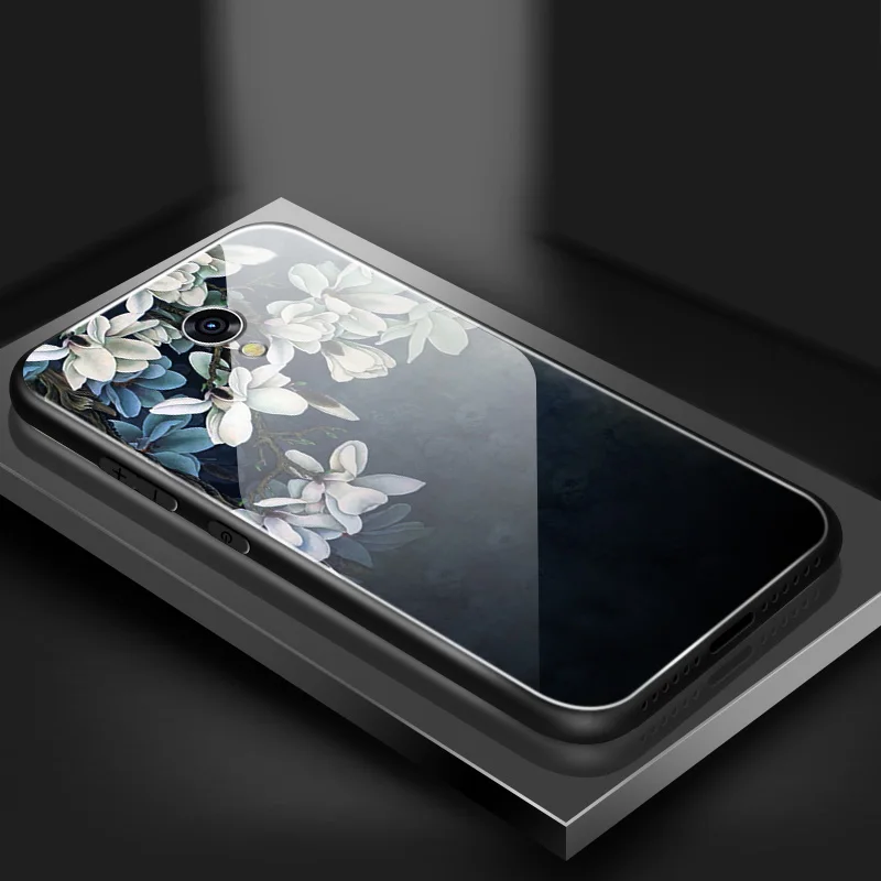 Для iPhone 6S 5s SE 6 7 8 Plus XR XS MAX противоударный чехол из закаленного стекла для Meizu M8 M5 M6 M9 Note 16th Plus роскошные чехлы для телефонов