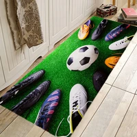 creative 3d printing footbal field hallway carpet and rugs for bedroom living room carpet kitchen bathroom anti slip floor mats