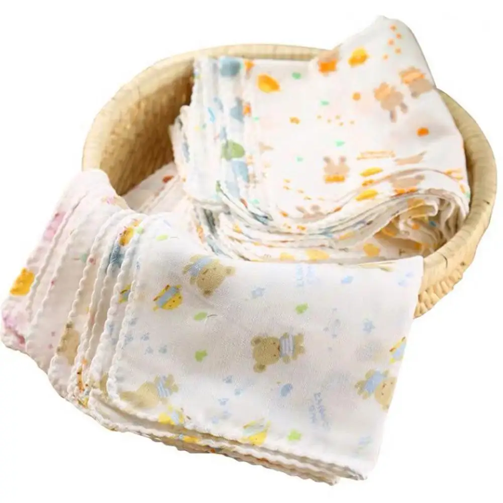 Baby Burp Cloths For Baby Girl Cotton Feeding Towels Burping Rag For Toddler Children Saliva Towel Washcloth