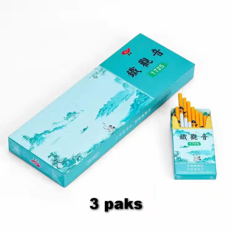 Горячая Распродажа чай со вкусом галстука Гуань инь сигареты для здоровья мужчин