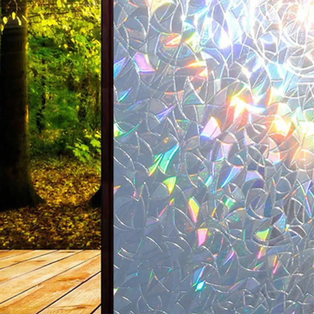 3D Наклейка на окно без клея статическая декоративная пленка конфиденциальная