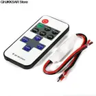 Новый Светодиодные ленты контроллер DC12-24V постоянного токаразъем провода + 11key RF Беспроводной контроллер для одного Цвет Светодиодные ленты