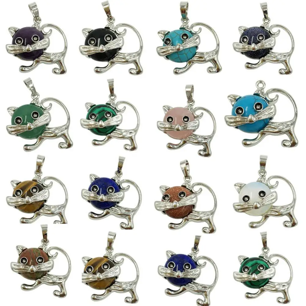 Тигровый глаз лазурит Малахитовый Кристалл Опал авантюрин Howlite синий песок