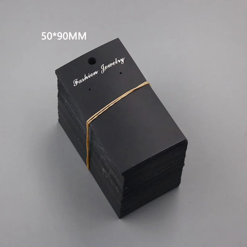 20 шт./лот серьги и ожерелья картонные витрины для упаковки сережек подвесная