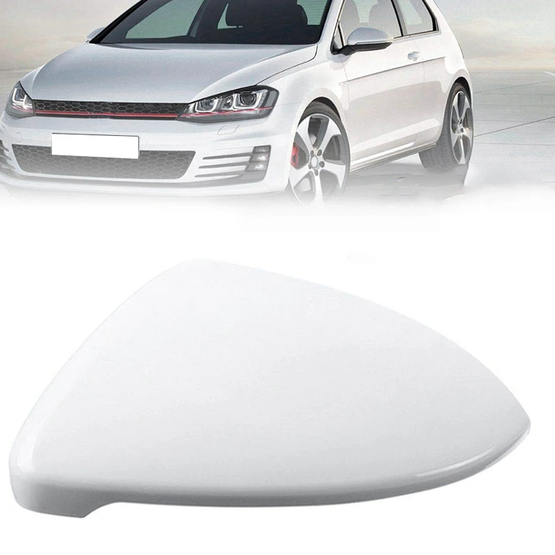 Для Golf MK7 7 GTI TSI 2014 2015 2016 17 2018 передняя левая белая крышка зеркала заднего вида