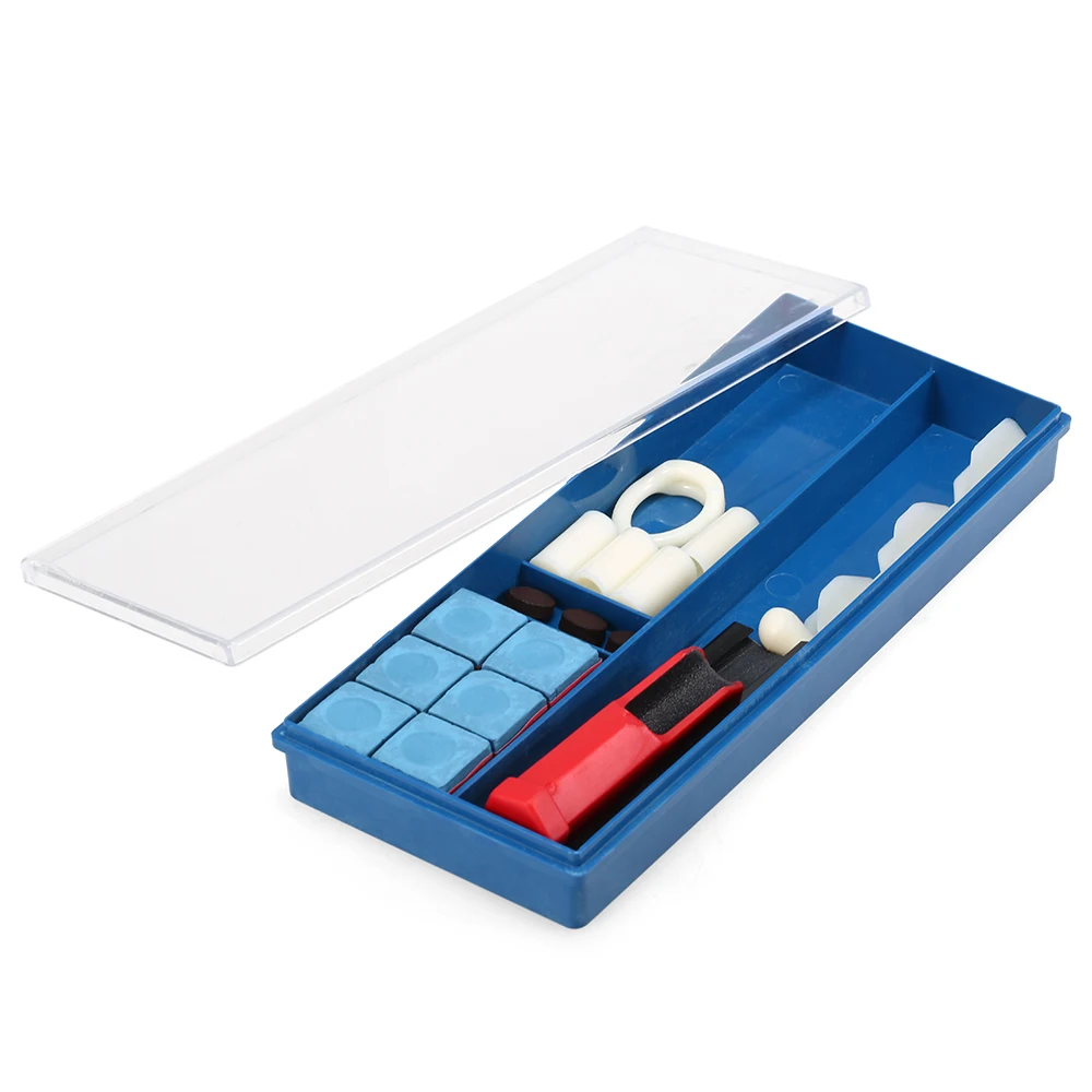 Набор для ремонта бильярда 20 в 1 инструмент наконечников кия мел наконечники