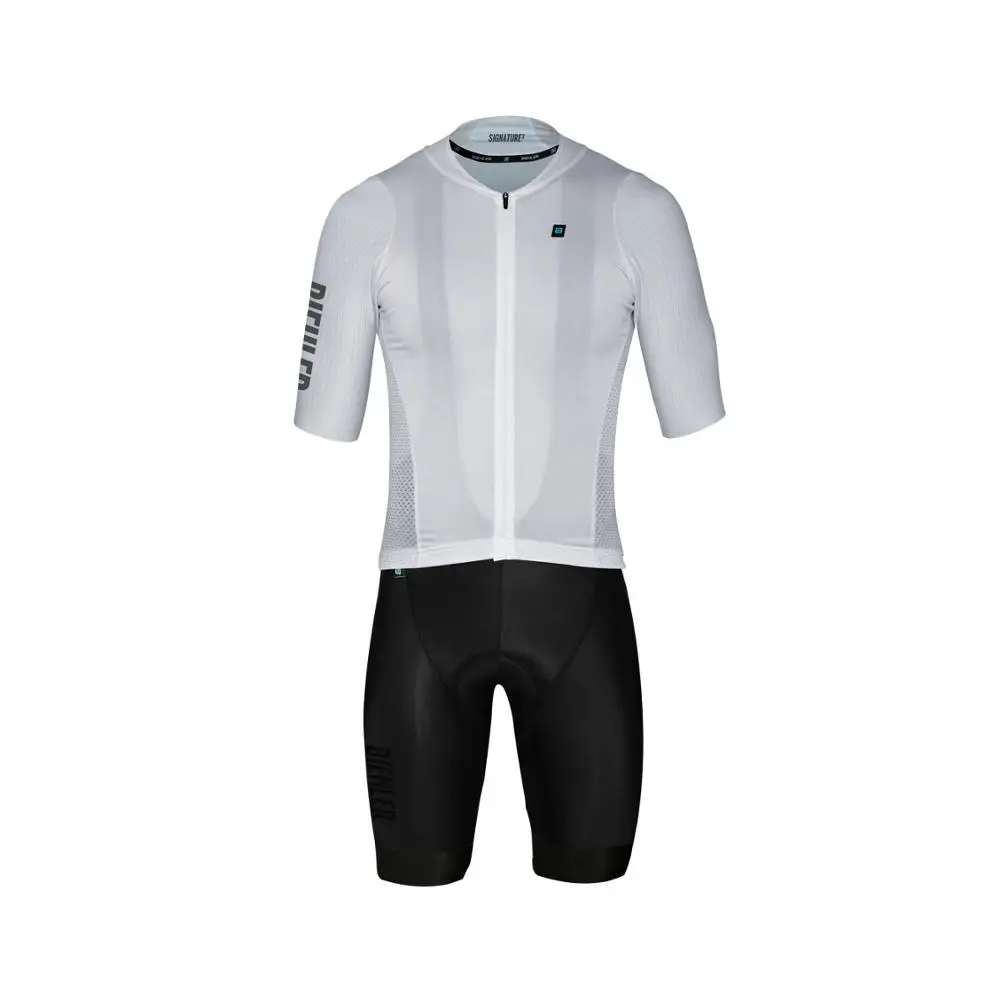 white set Новейшая профессиональная команда aero короткая велосипедная майка и шорты-нагрудники легкие майки для велоспорта 4D гелевая накладка с itlay miti leg end - Цвет: white set