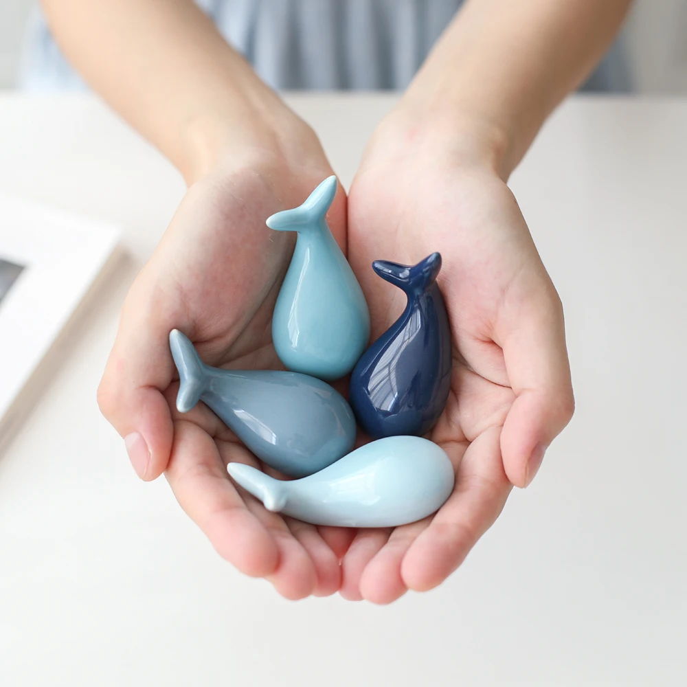 

Lucky Whale Ceramic Chopsticks Holder Chopsticks Chinese Style Home Hotel Ceramics Cute Kitchen Tableware