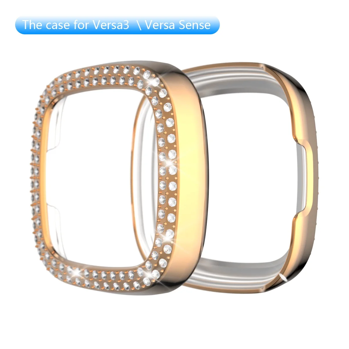 Блестящий Защитный чехол для Fitbit Versa 3/ Versa3 | Электроника