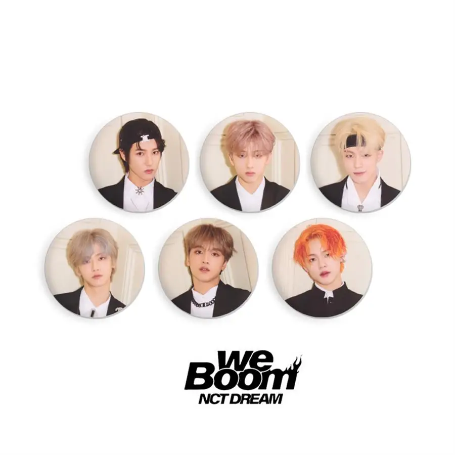 Kpop NCT значок мечты для кронштейн одежды мы бум Jaemin Jeno мода нагрудные булавки брошь кнопка