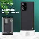 Для Samsung Galaxy Note 20 Ультра чехол Nillkin 3D Текстурированный Нейлон PC Тонкий задний Чехол Мягкий край чехол для телефона для Samsung Note 20 5G
