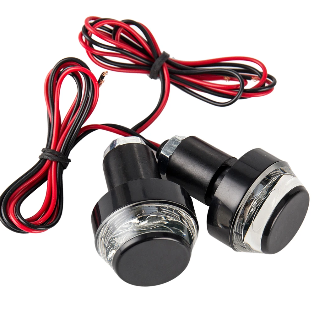 2 шт. мотоцикл модифицированный руль сигнала поворота автомобильный световой