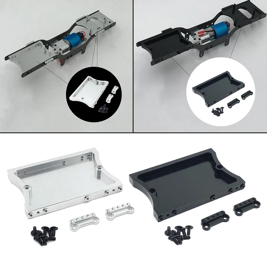 

1/12 RC Alloy Tail Beam Mount Plate with Shock Absorber Seat for MN90 MN90K MN91 MN91K MN45 Model Crawler Trucks Car Accessories