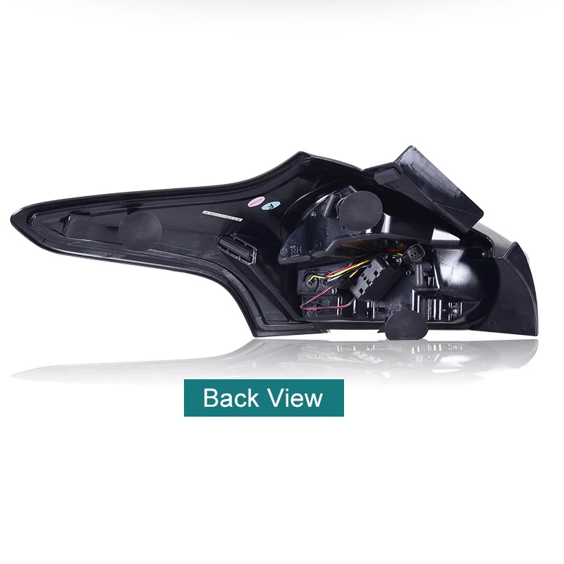 Светодиодный задний фонарь для Ford Foucs 2015 2016 2017 Копченый черный светодиодный