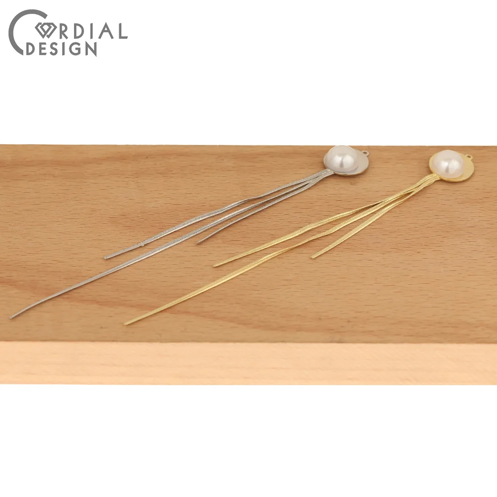 

Cordial Design 50Pcs 16*130MM Earring Accessories/Jewelry Findings & Component/Imitation Pearl/Pendant/Claw/Hand Made/DIY Charms