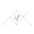 Линейка для рисования в масштабе 34 см, художественный пантограф, складная линейка, редуктор, увеличитель, инструмент, художественное ремесло, офисные и школьные принадлежности