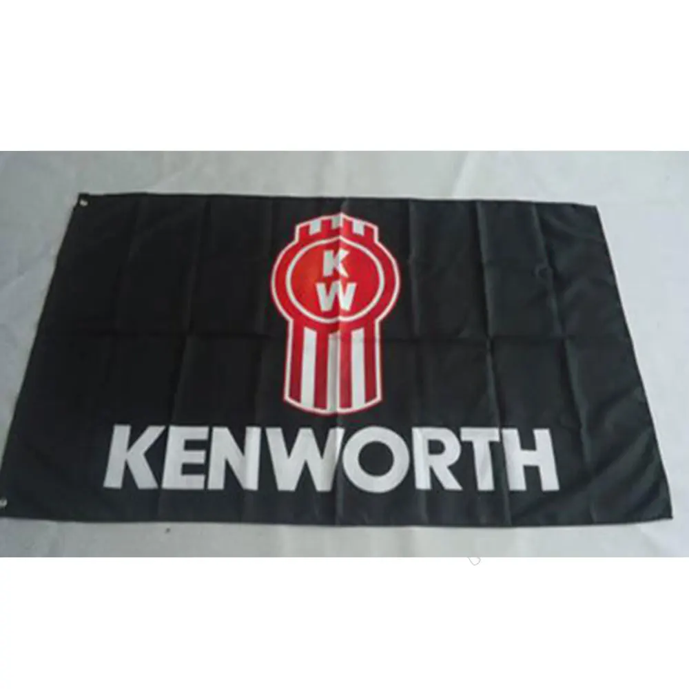 

Kenworth, флаг автомобильные гонки флаг, флаги, флаги 3x5 футов