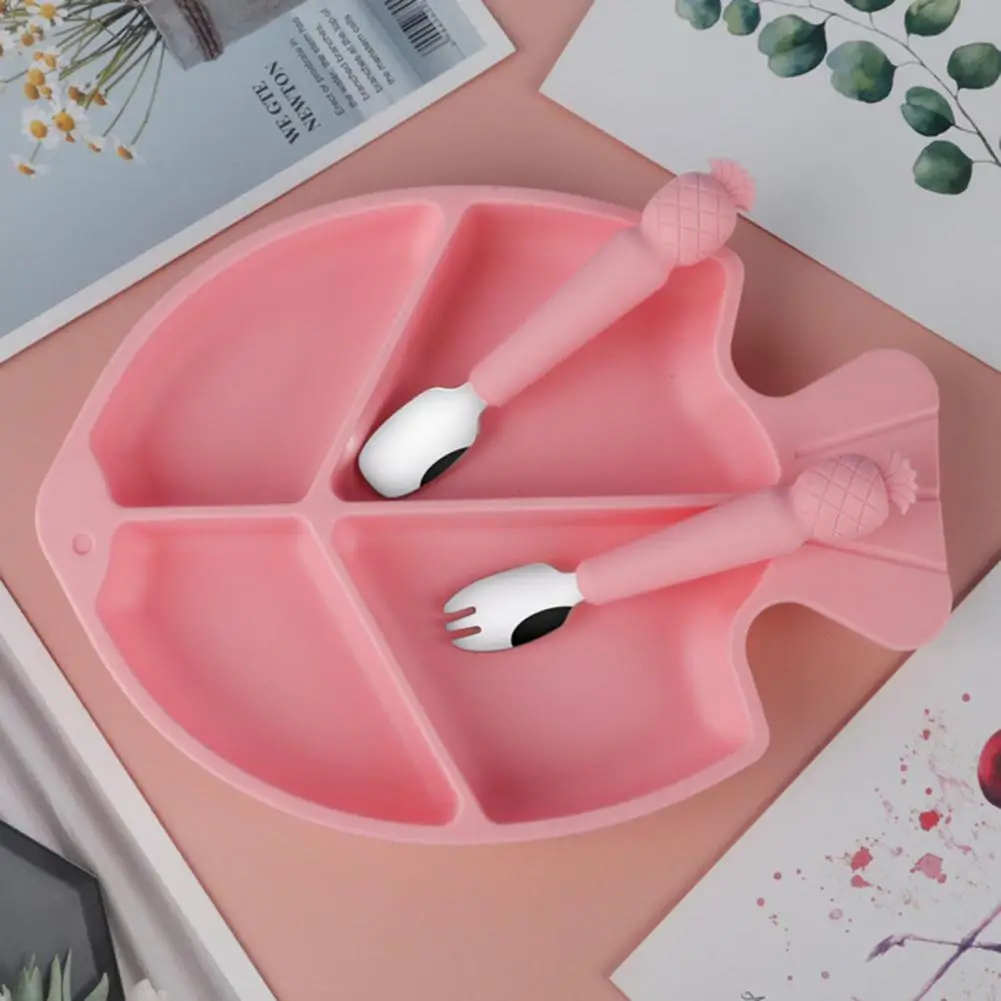 

Useful Baby Dinnerware Spoon Fork Kids Spoon Fork Lightweight Easy to Clean