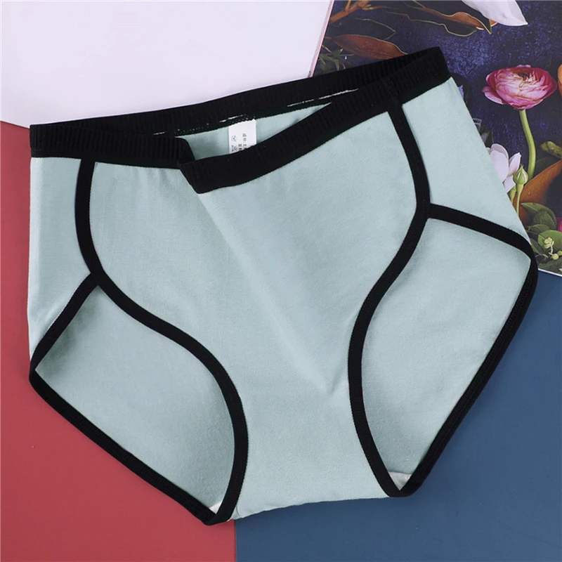 Women'S Quality Panties M-Xl Underwear Sexy Female Casual Solid Ladies Briefs New Underpants |