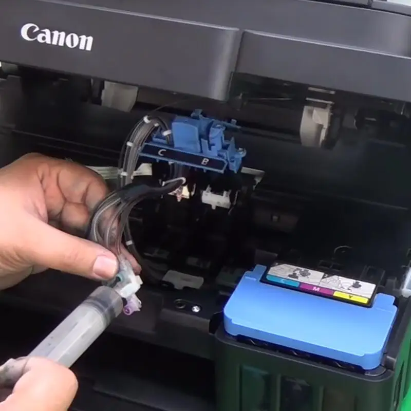 Líquido de Limpeza da Cabeça de Impressão com a Ferramenta para Canon Líquido Limpo Ciss G2100 G2110 G3100 G3110 G3102 G4100 G4110 Impressão Cabeça G1100 G1110