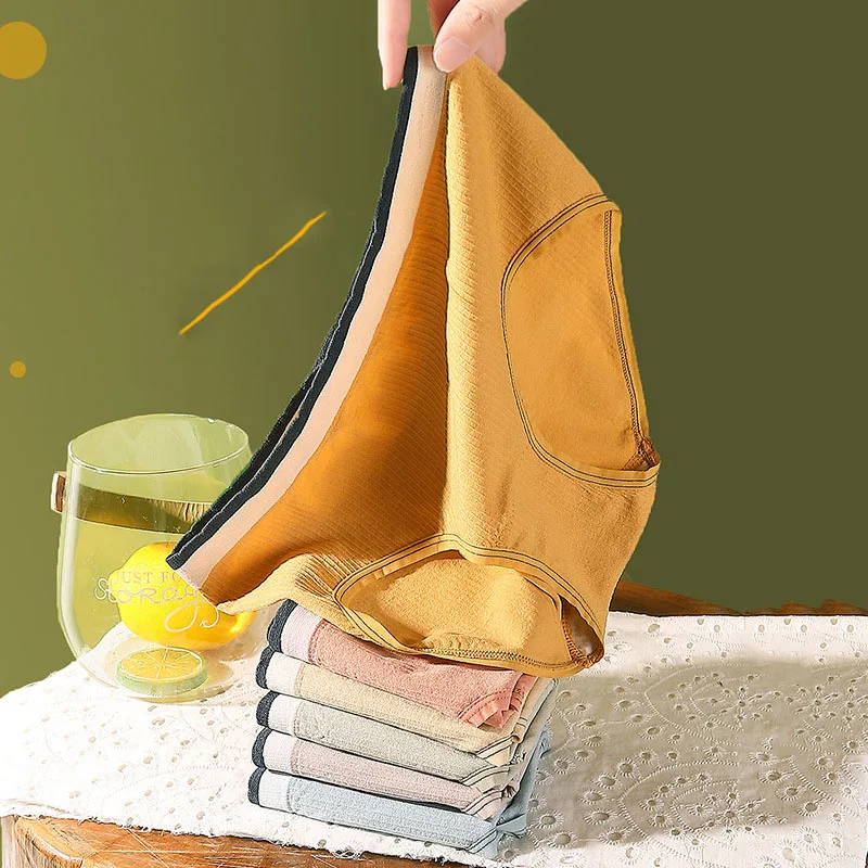 

Oversized Fashion Sweet Women Briefs Large Size Comfortable Bottoming Underwear Breathable Japanese Ladies Panties Trendy Female