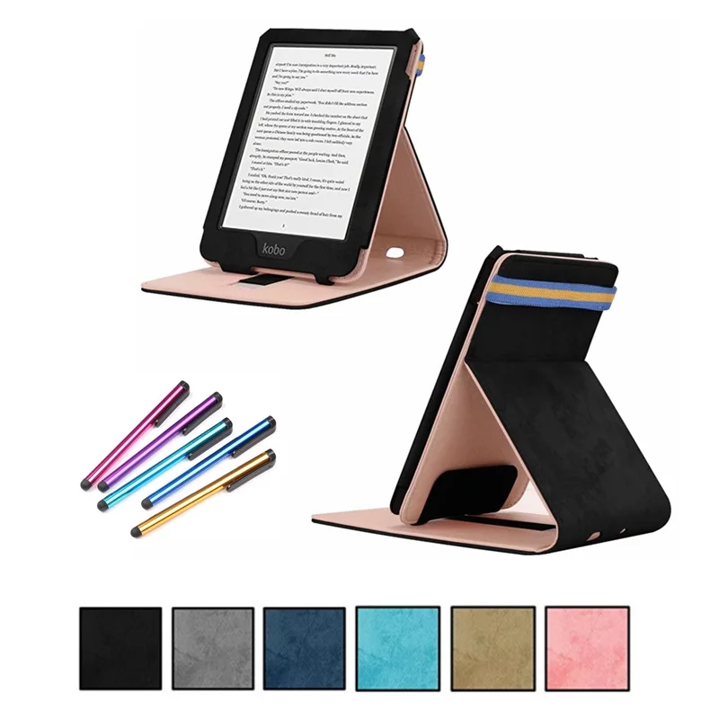 Умный кожаный чехол для KOBO Clear HD 6 дюймов (2018) ультратонкий ударопрочный
