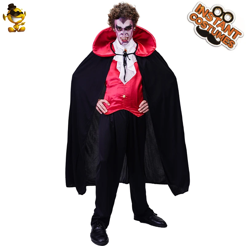 QLQ костюмы вампира нарядное платье на Хэллоуин ролевые игры с накидкой |